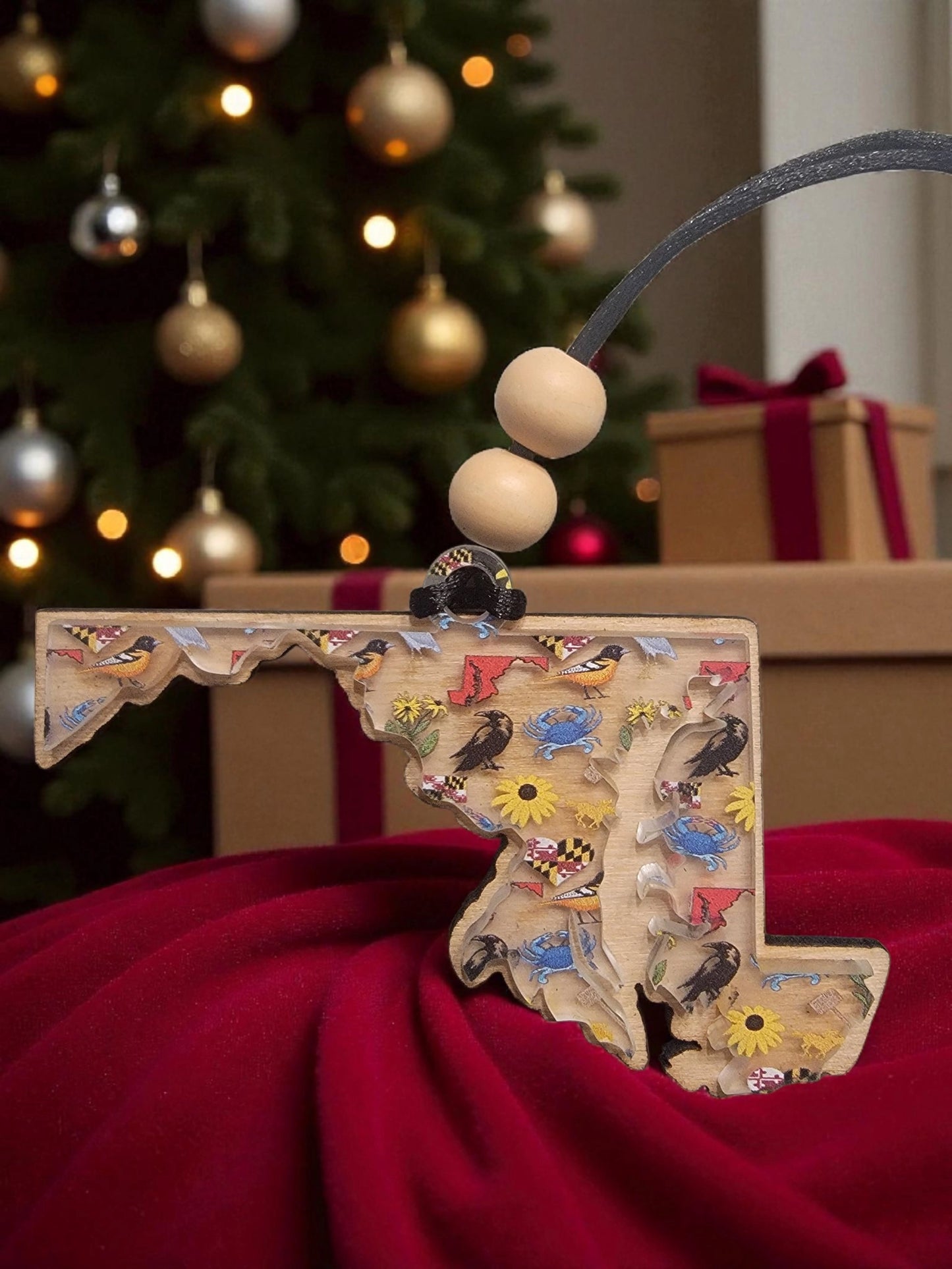 Maryland State Ornament