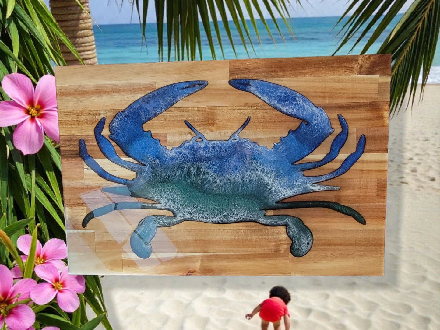 Handcrafted Resin & Acacia Wood Cutting Boards