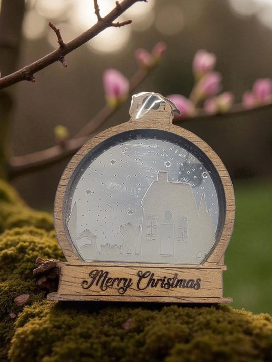 Snow Globe Ornament