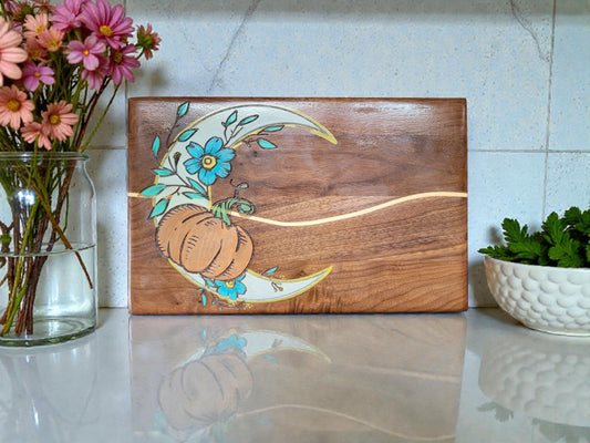 !!!!SALE!!!! Fall Moon Cutting Board