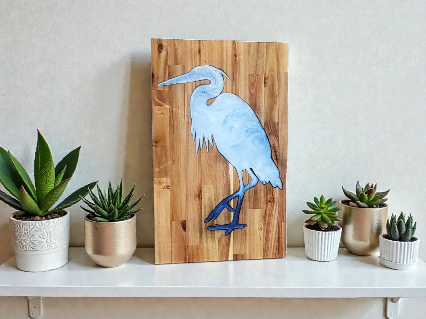 Handcrafted  Resin &  Acacia Wood Cutting Boards