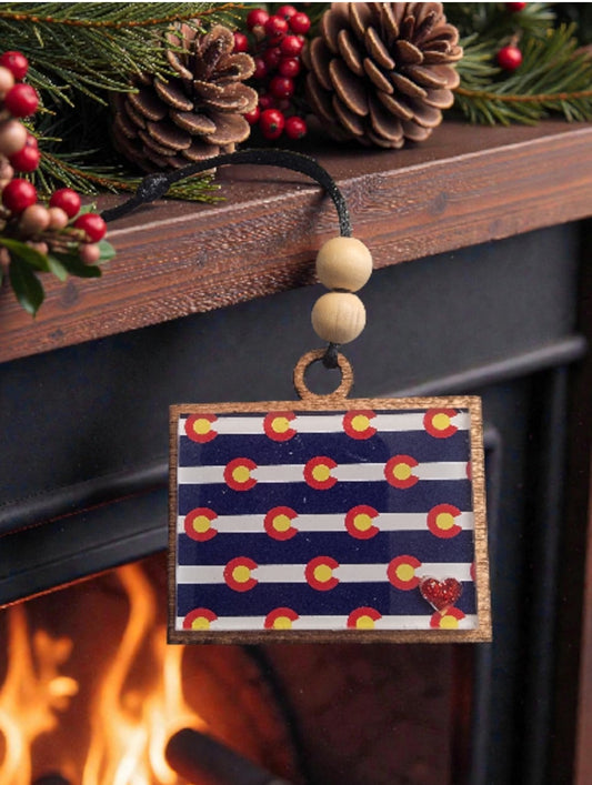 Colorado Christmas Ornament.