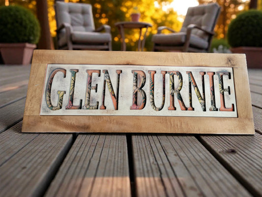 !!!!SALE!!!! Glen Burnie Wall Sign